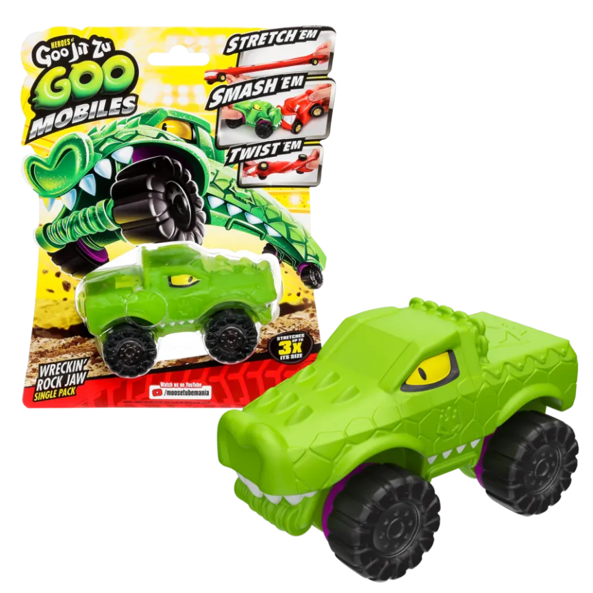 Heroes Of Goo Jit Zu Goo Mobiles - Wreckin' Rock Jaw