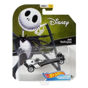 Hot Wheels Nightmare Before Christmas Jack Skellington Character Car