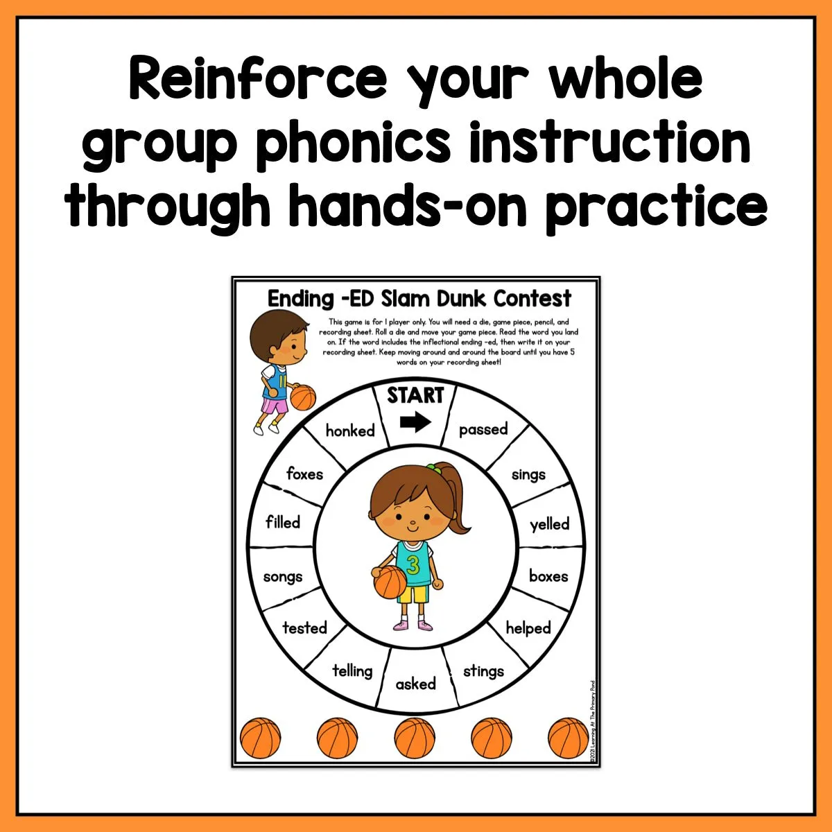 Inflectional Endings Games: Second Grade No-Prep Phonics