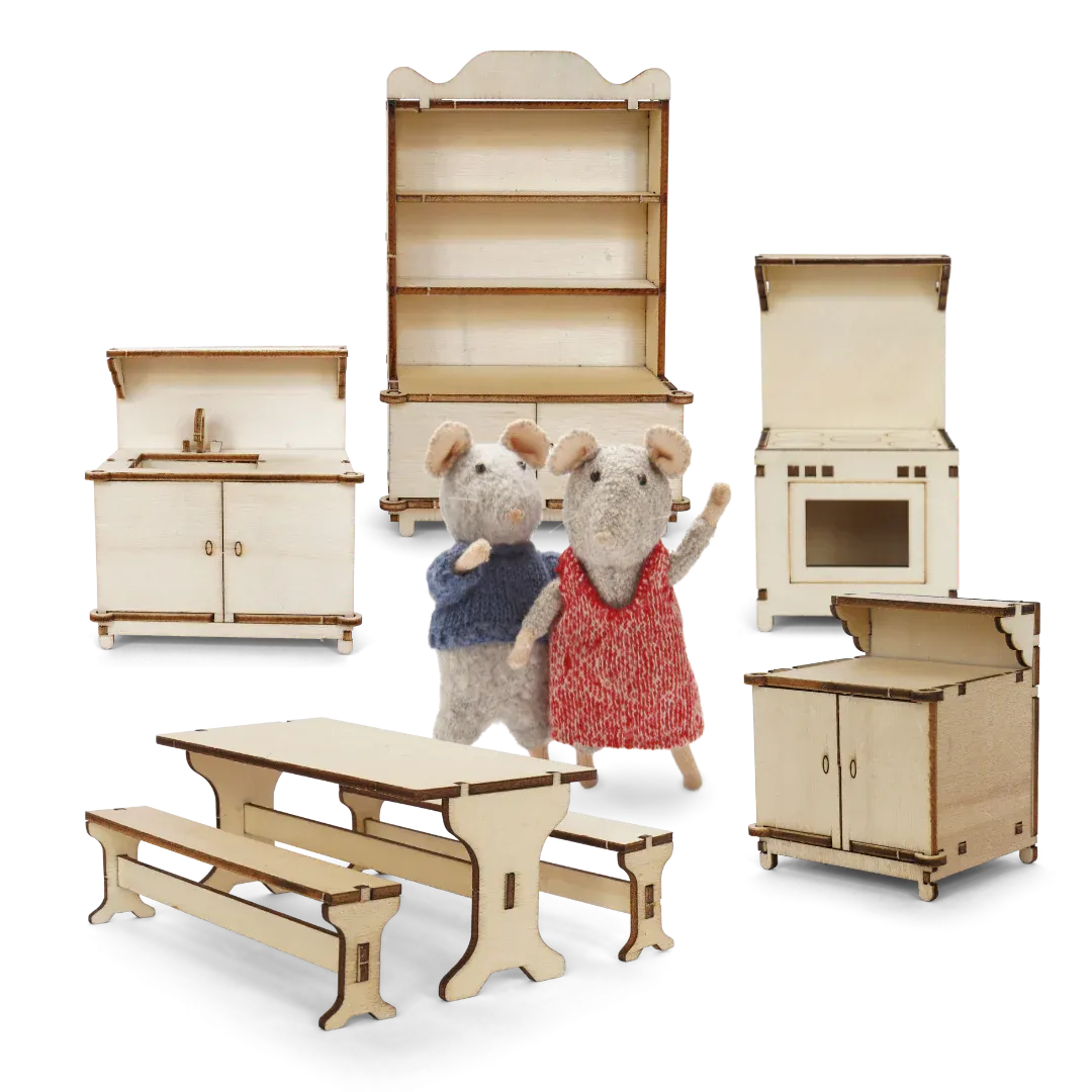 Kitchen Wooden Furniture Kit