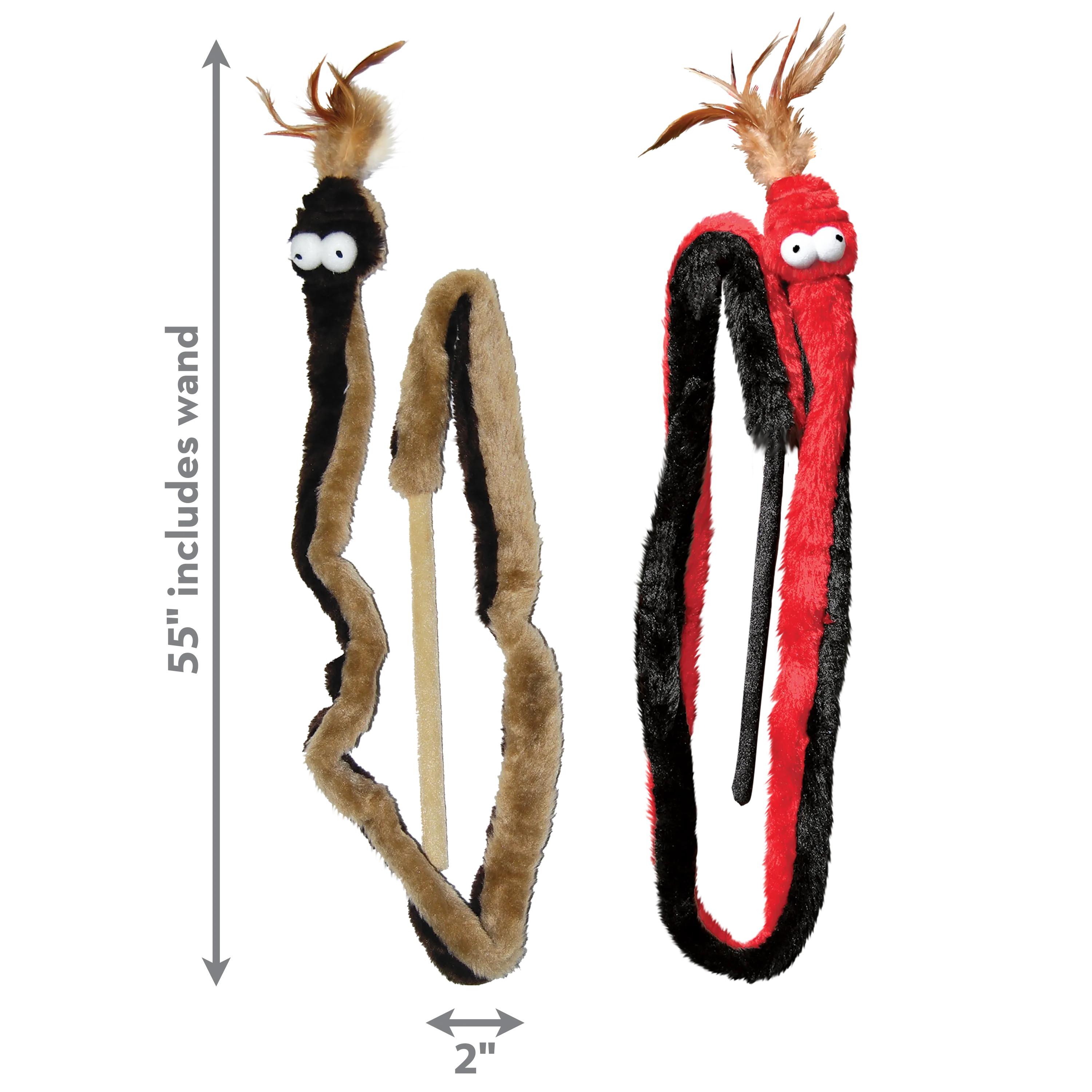 KONG Cat Teaser Snake