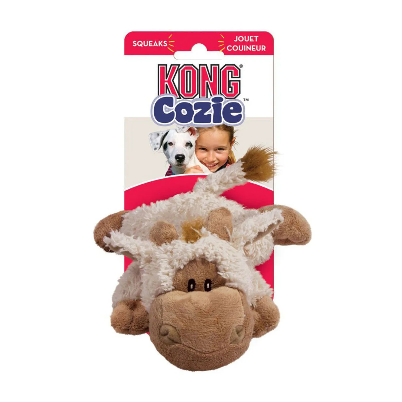 KONG Cozie Naturals Assorted Animals