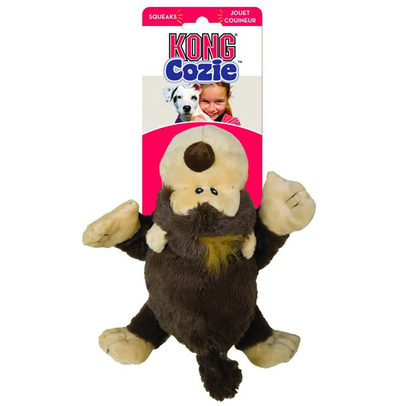 KONG Cozie Naturals Assorted Animals