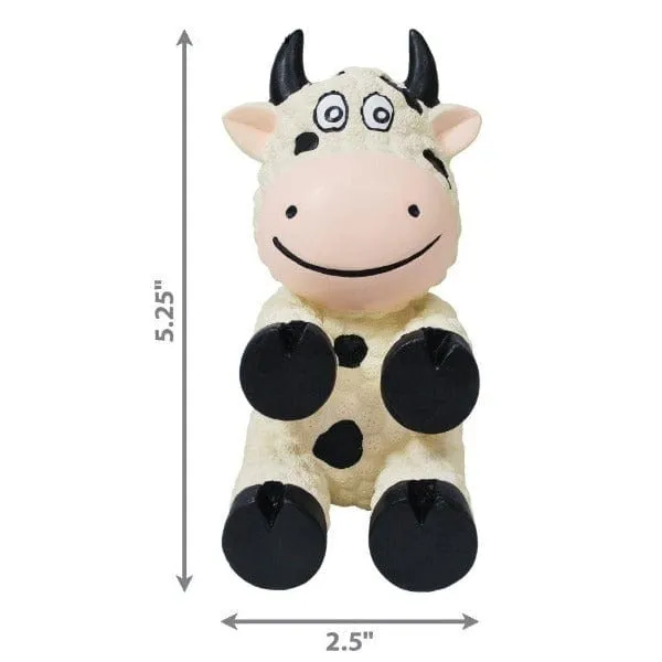 KONG Wiggi Cow Dog Toy