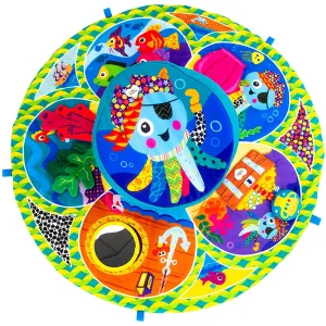 Lamaze - L27100 | Captain Calamari Spin & Explore Garden Gym