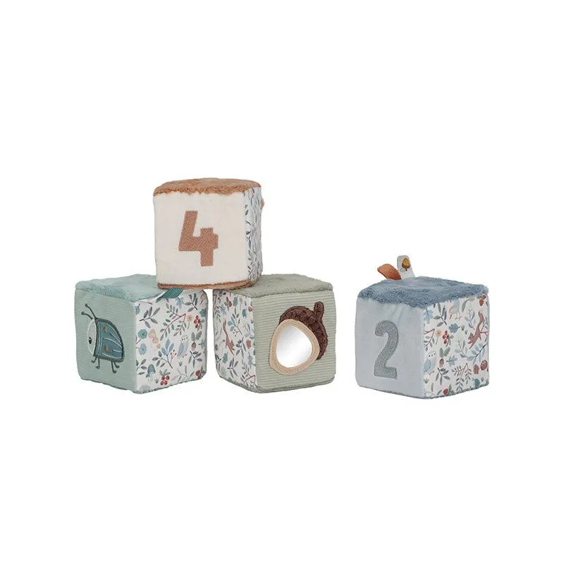 Little Dutch 4 Soft Blocks - Forest Friends