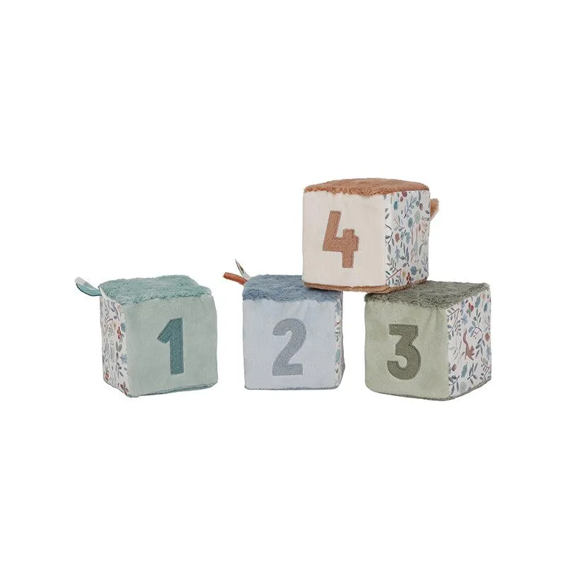 Little Dutch 4 Soft Blocks - Forest Friends