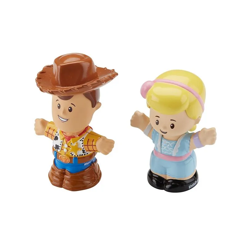 Little People Toy Story 4 Woody & Bo Peep 2 Pack