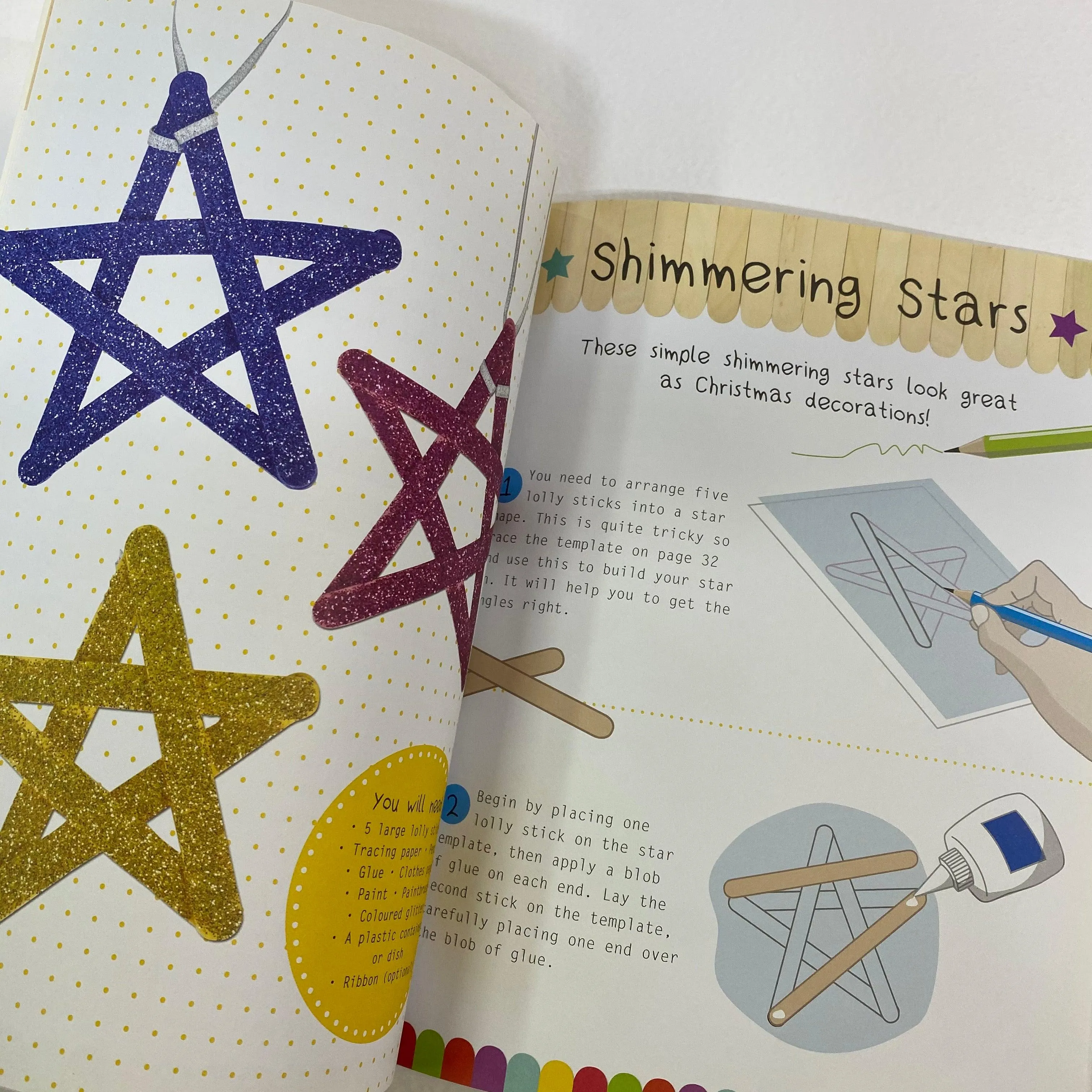 Make & Create  LOLLY STICK Craft book