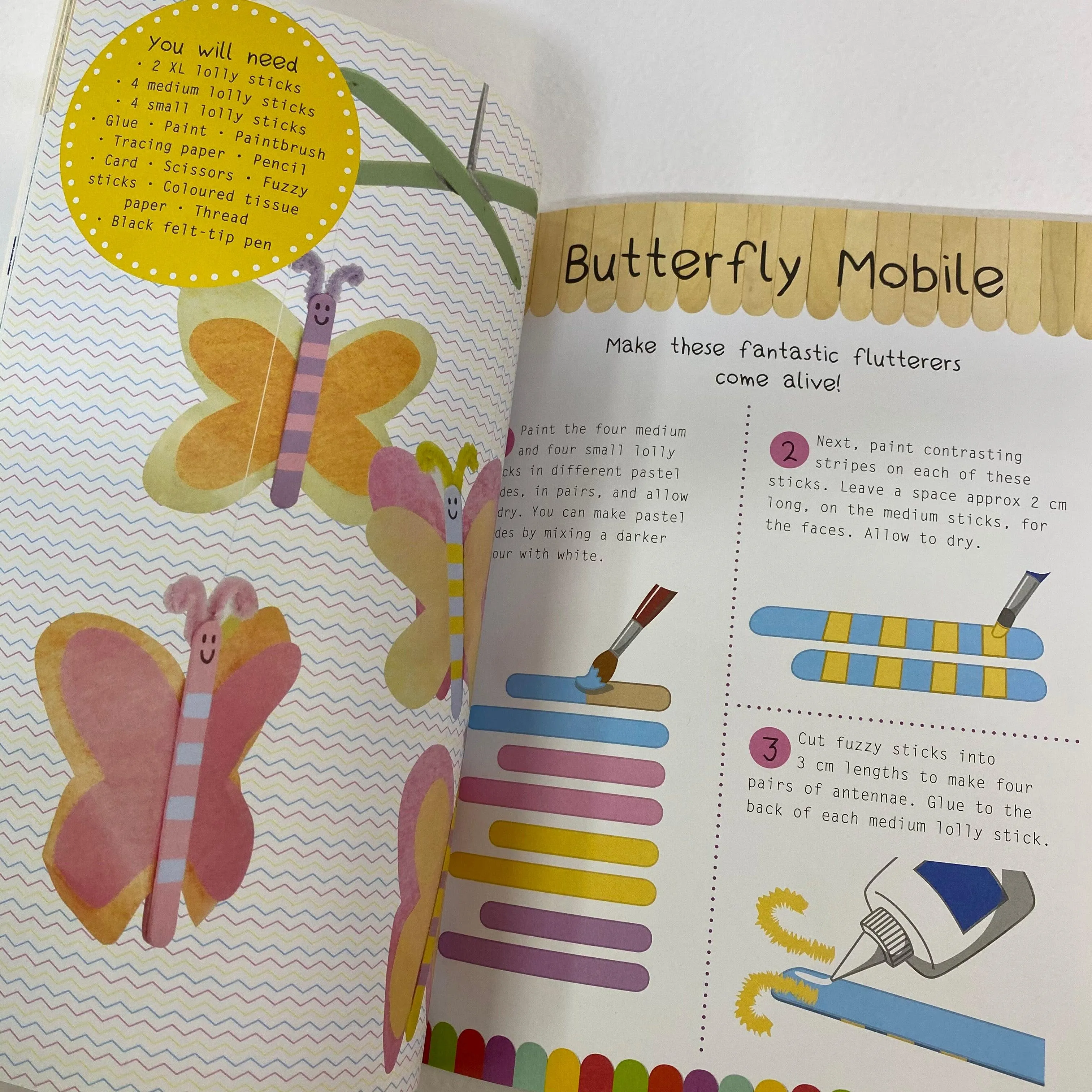 Make & Create  LOLLY STICK Craft book