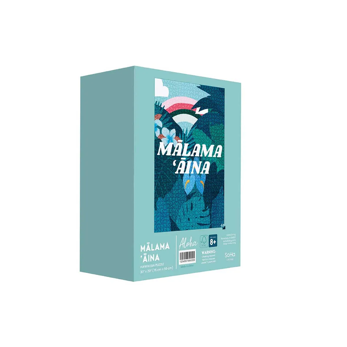 Malama Aina Rectangle Puzzle, 1000pcs