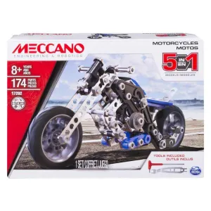 Meccano 5 Model Set Motorcycles