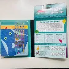 Melissa & Doug On the Go - Craft Activity Set - Origami Animals