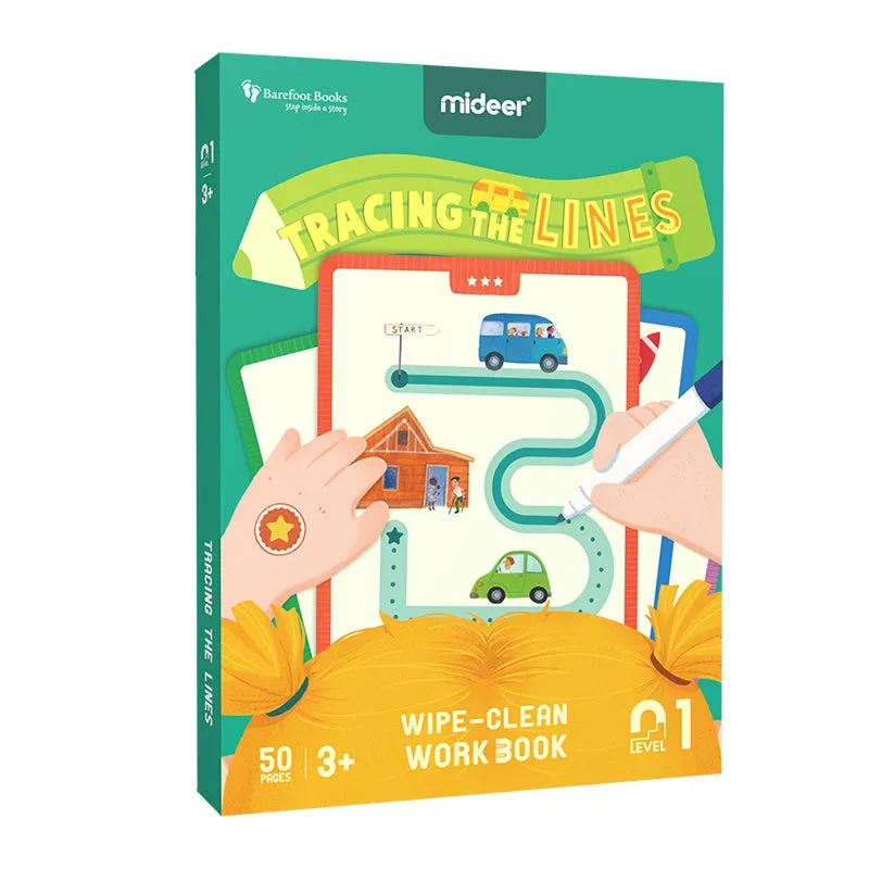 Mideer Finger Fun Wipe-Clean Workbook