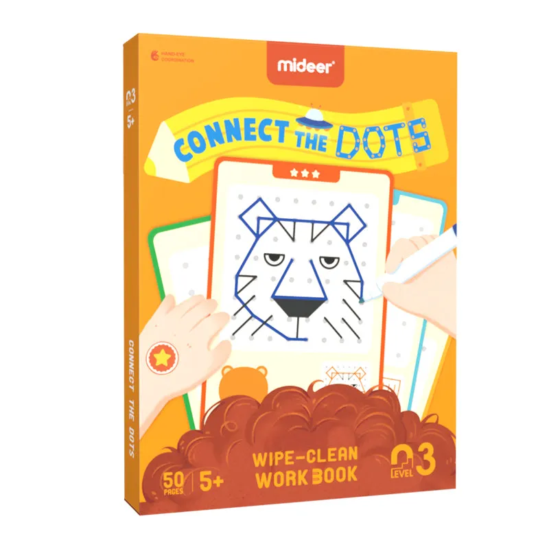 Mideer Finger Fun Wipe-Clean Workbook