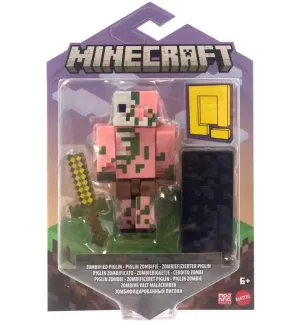 Minecraft Craft-A-Block Figure Build-A-Portal Zombified Piglin