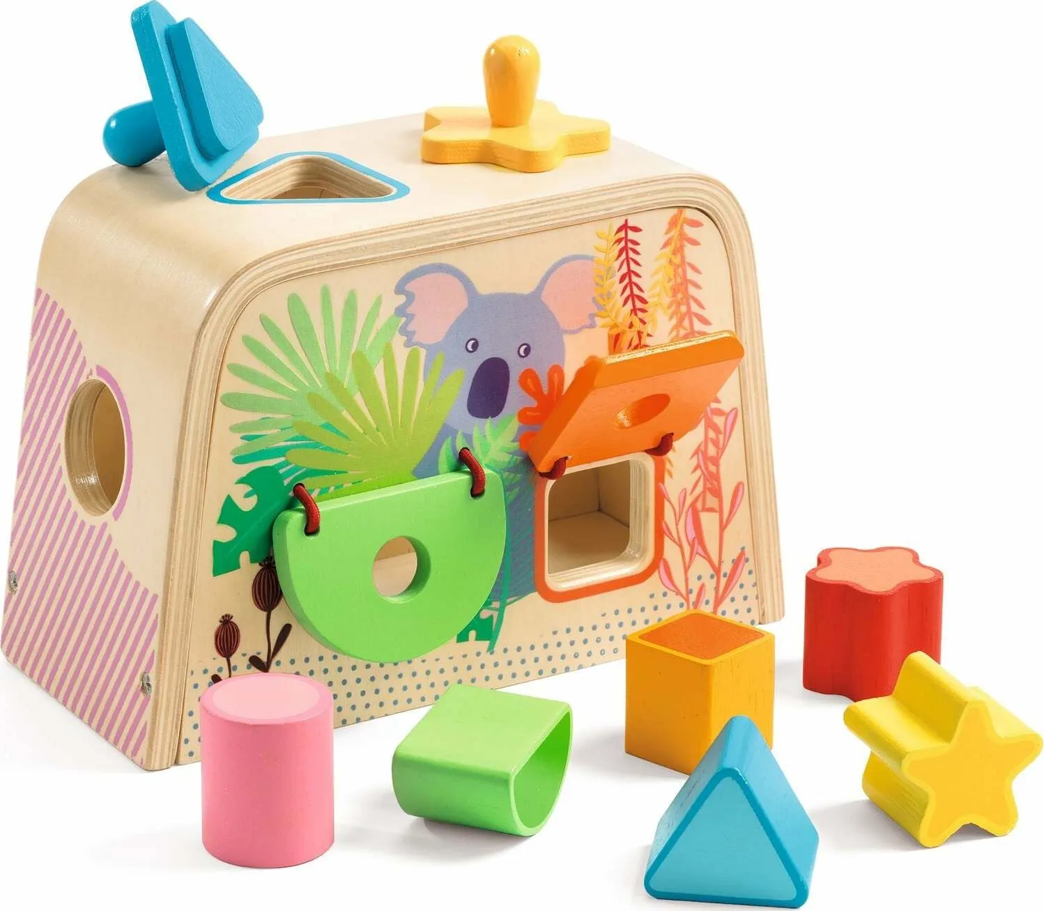Multi Boita Wooden Sorting Box
