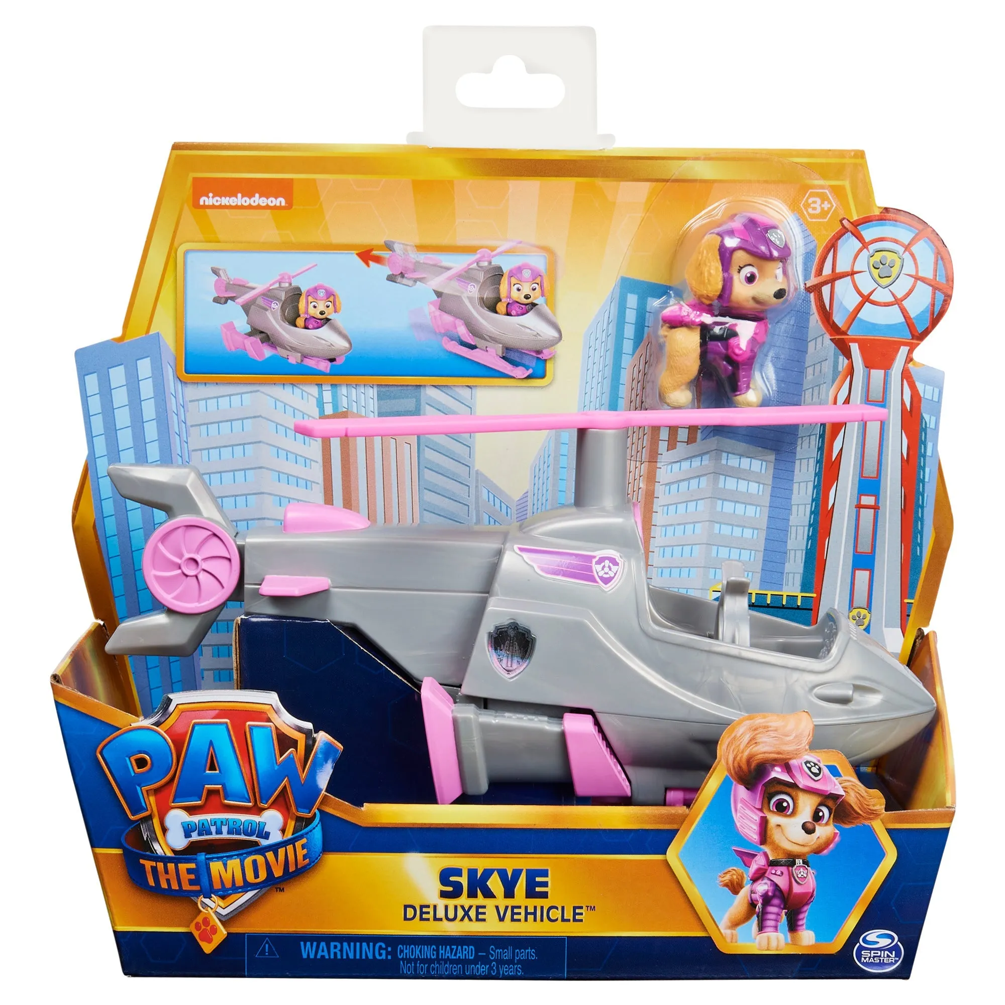 Paw Patrol The Movie Themed Vehicle Skye Deluxe Vehicle