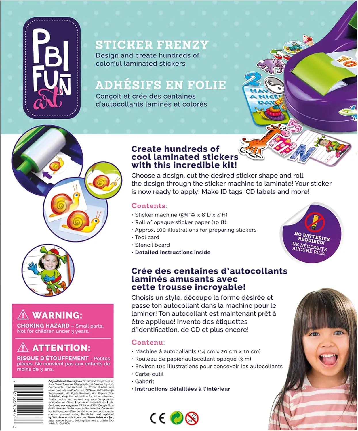 PBI Fun Art Sticker Frenzy