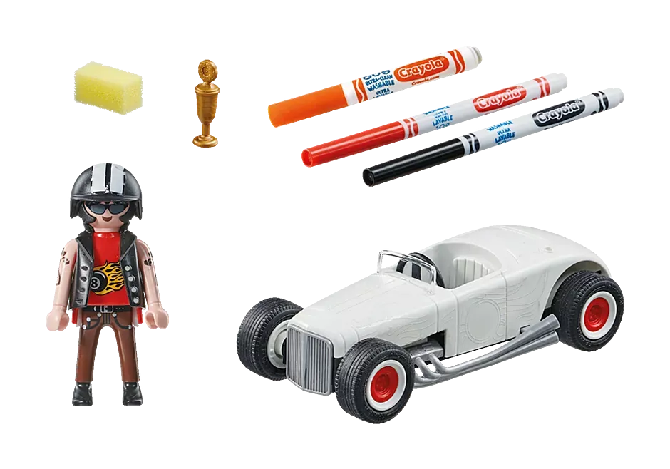 Playmobil Color: Hot Rod 71376