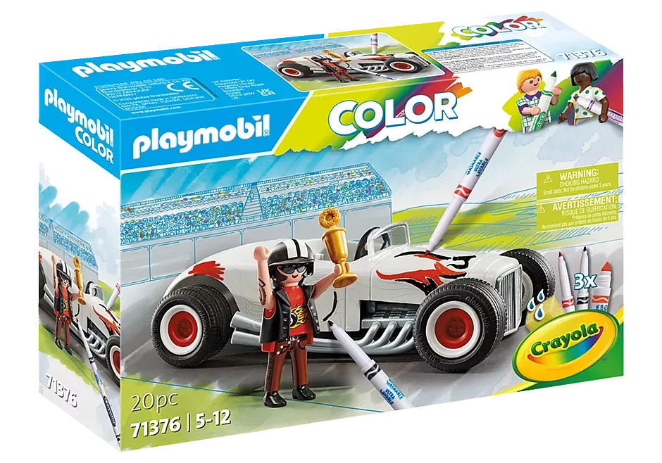 Playmobil Color: Hot Rod 71376