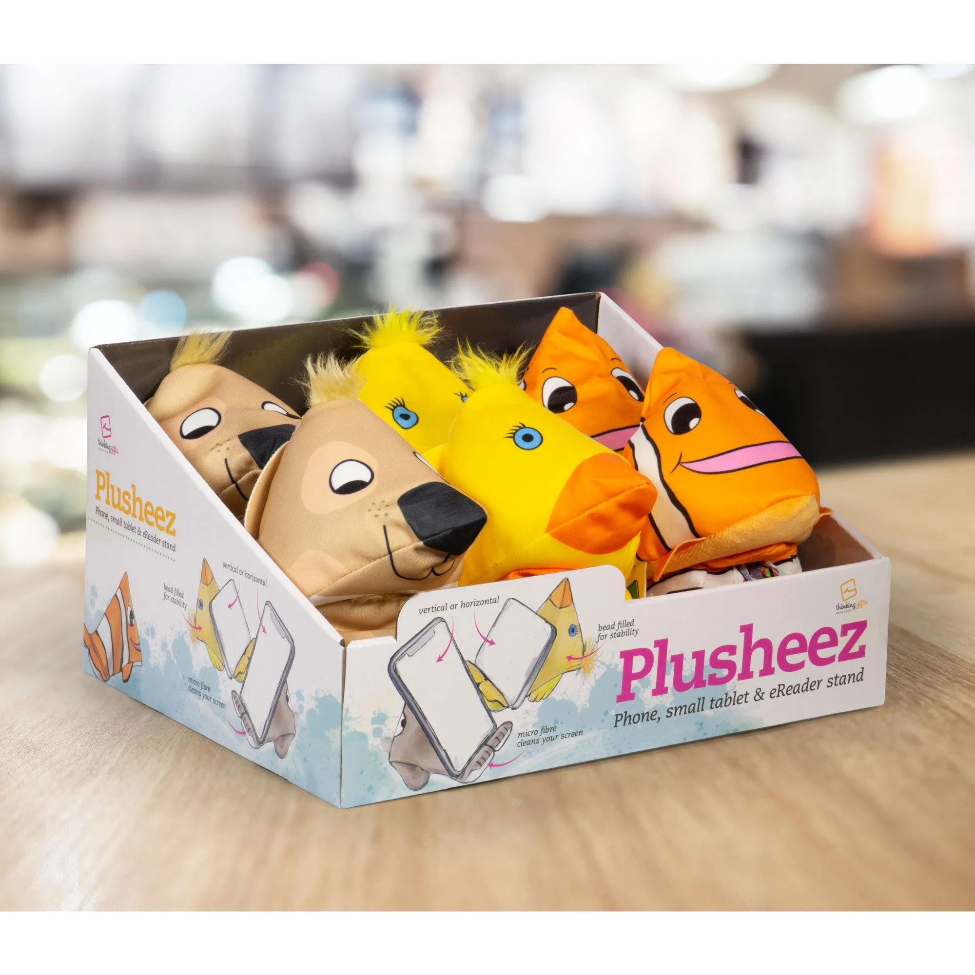 Plusheez Mobile Phone Holder (Lips)