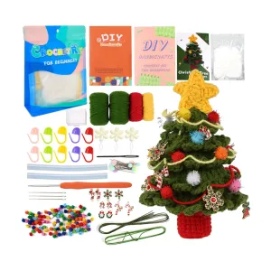 Poppy Crafts Learn to Crochet Kit  #17 - Christmas Tree*