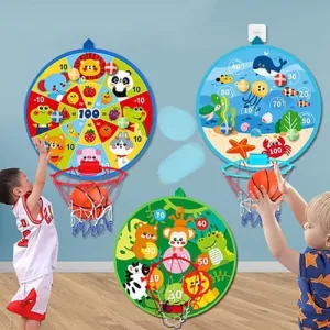 Premium Mini Basketball Tournament Hoop Set With Air Pump