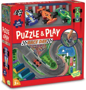 Puzzle & Play Race Day 48 Piece Puzzle