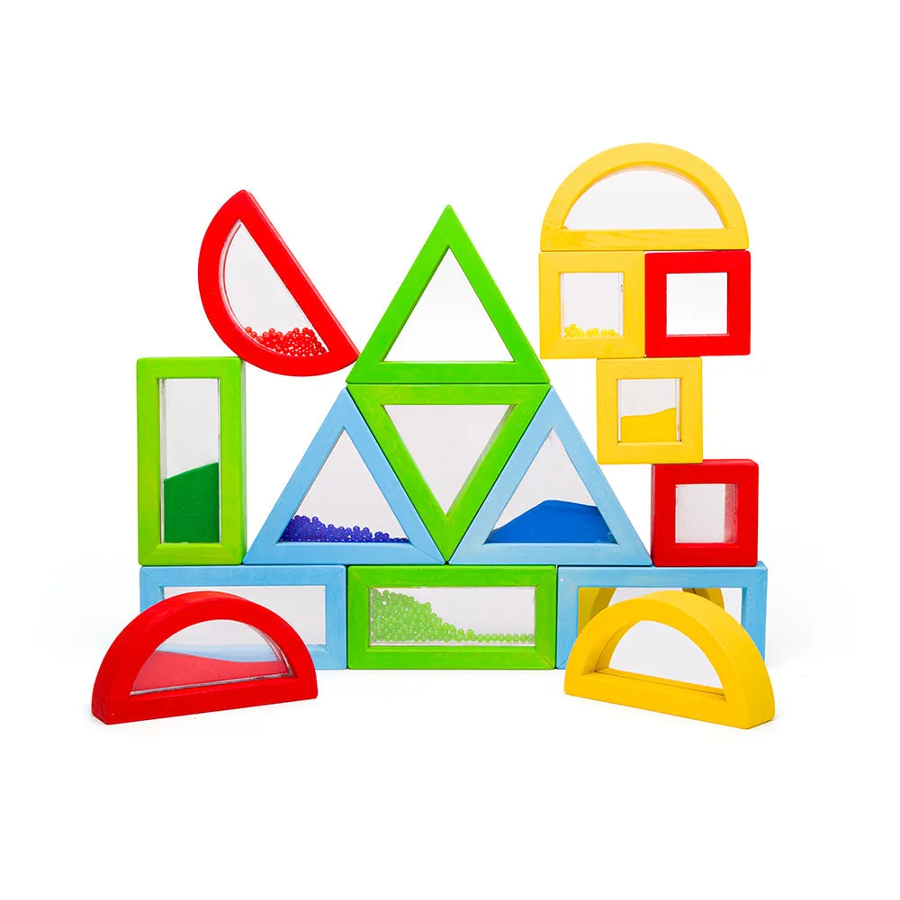 Rainbow Sensory Shapes by Bigjigs Toys