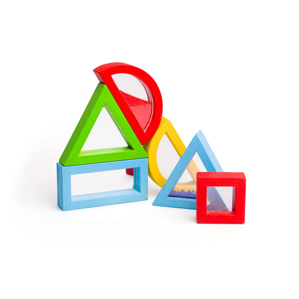 Rainbow Sensory Shapes by Bigjigs Toys