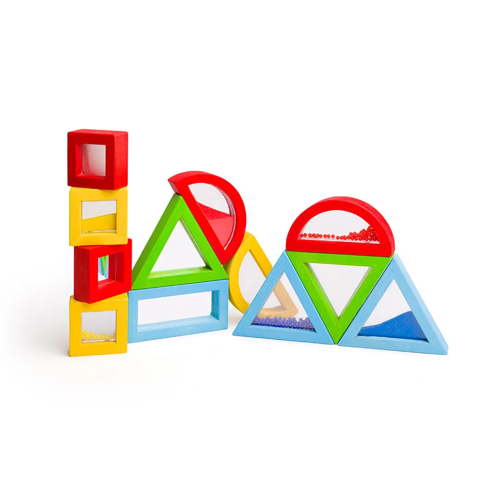 Rainbow Sensory Shapes by Bigjigs Toys