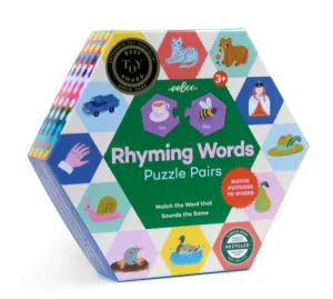 Rhyming Words Puzzle Pairs