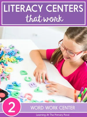 Second Grade Word Work Center Activities