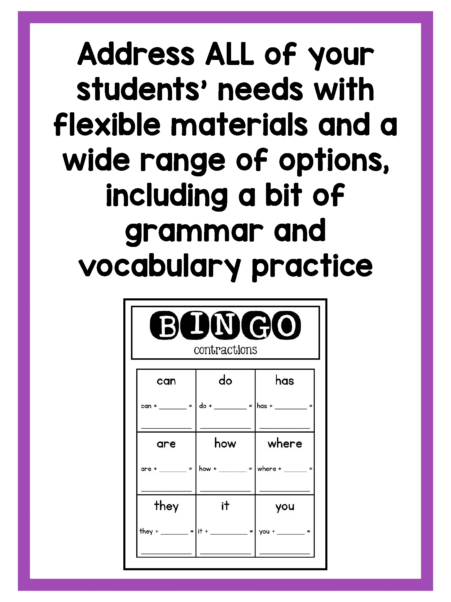 Second Grade Word Work Center Activities