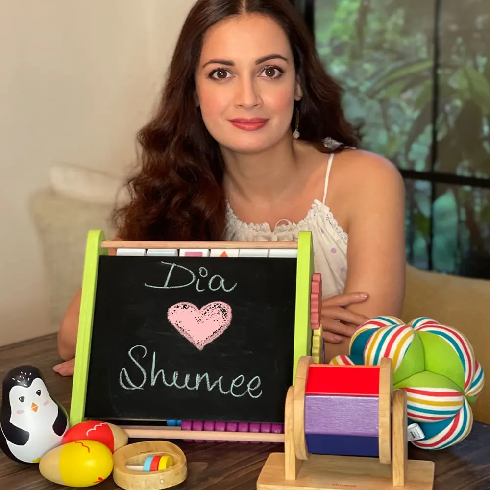 shumee Peppa Pig Wooden Balancing Game (3-5 Years) | Develop Problem Solving & Curiosity, Pretend Play Toy for Toddlers