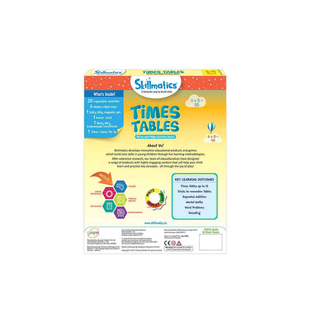 Skillmatics: Times Table