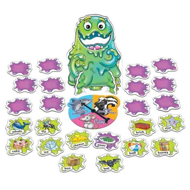 Slimy Rhymes Literacy Rhyming Game by Orchard Toys