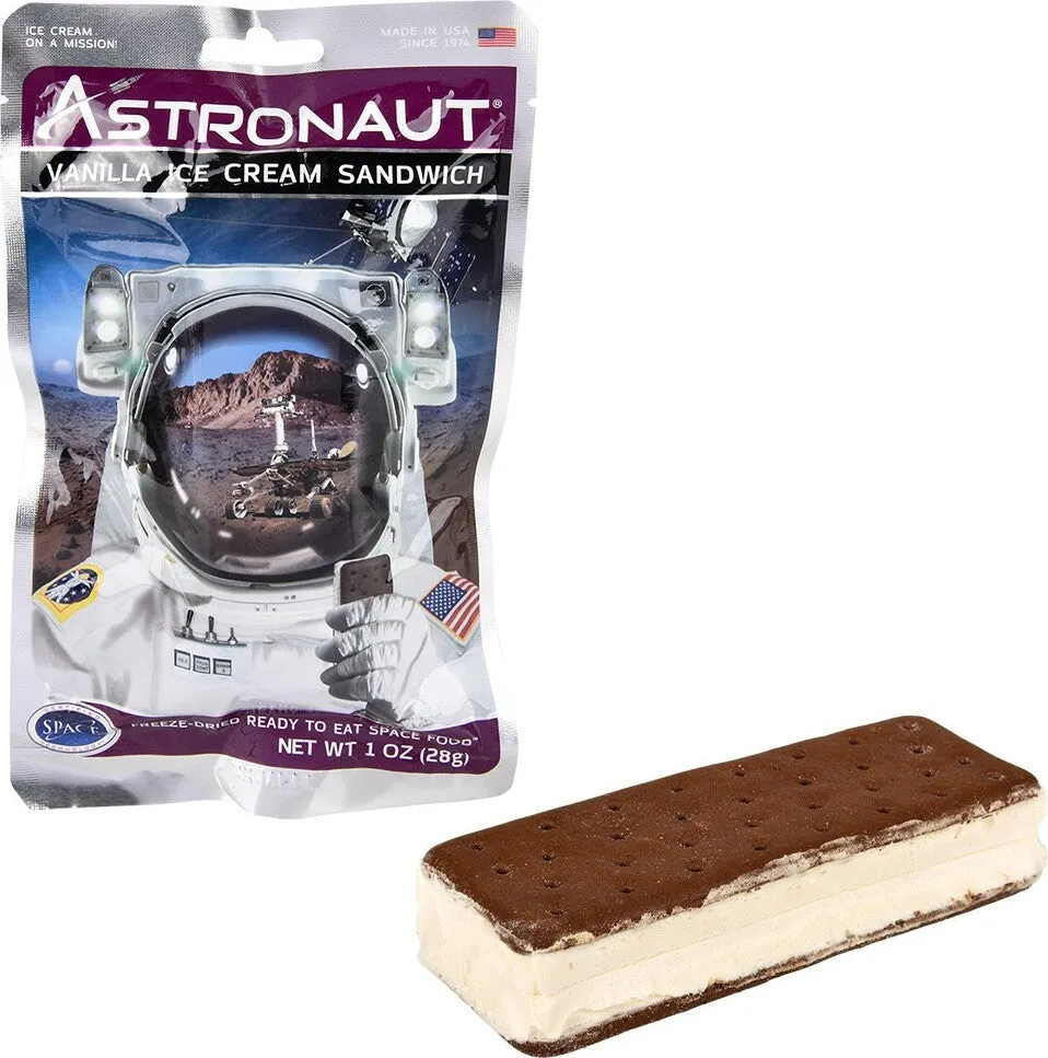 Space Astronaut Vanilla Ice Cream Sandwich