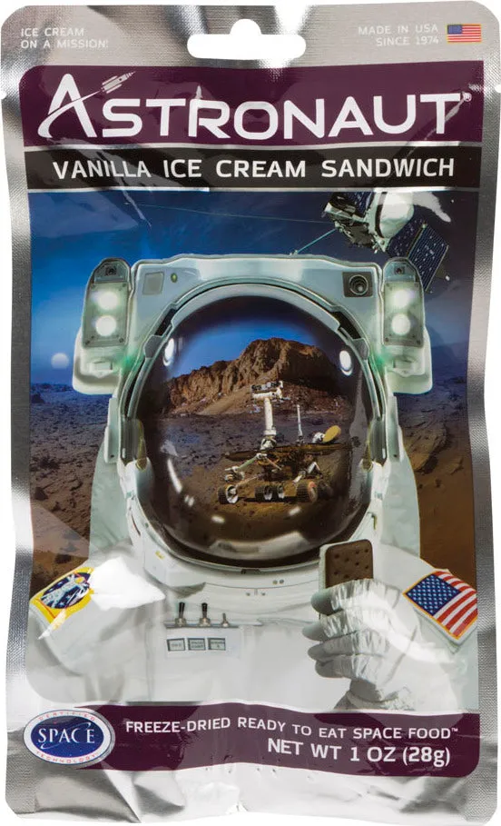 Space Astronaut Vanilla Ice Cream Sandwich