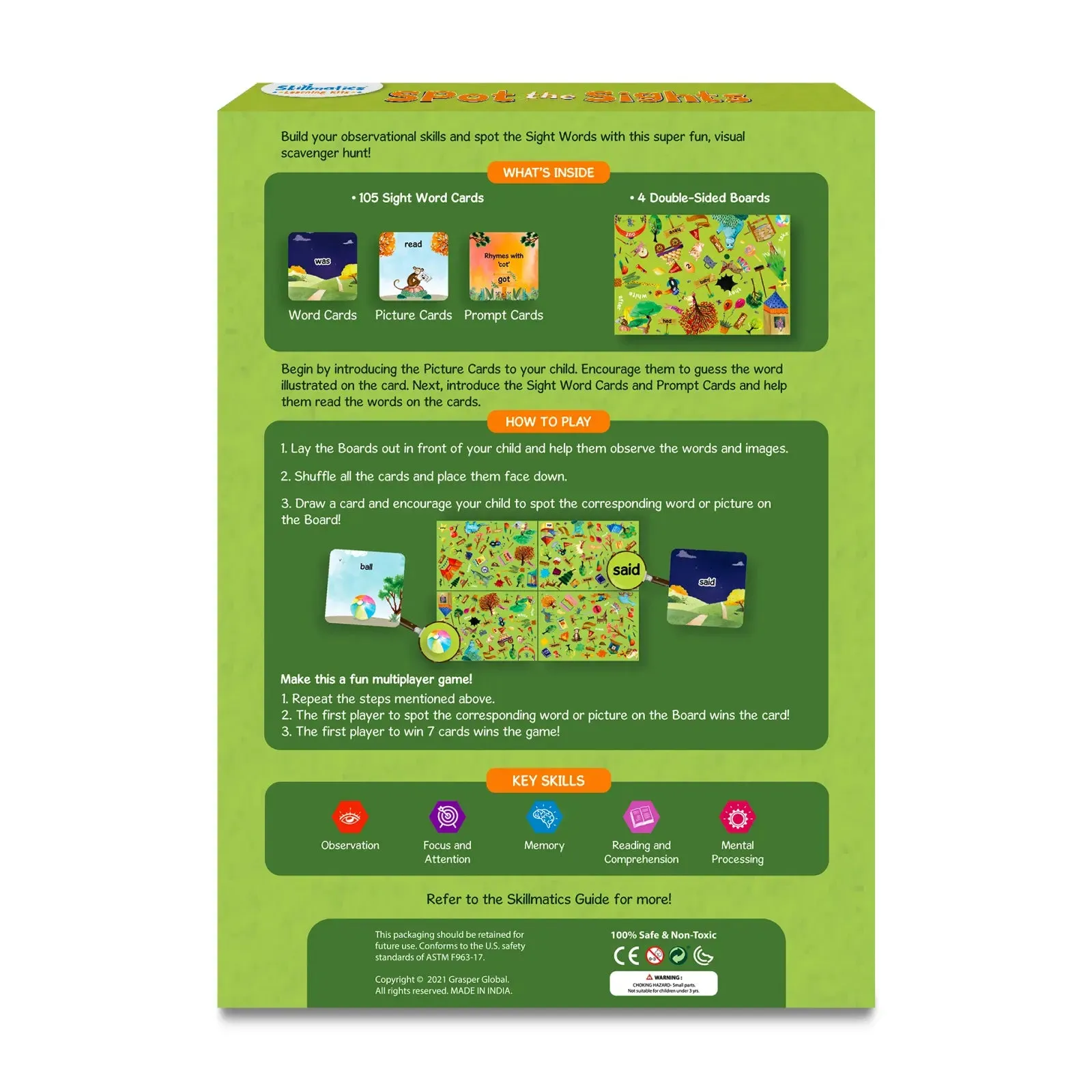 Spot the Sights - A super fun sight word hunt! (ages 5 )