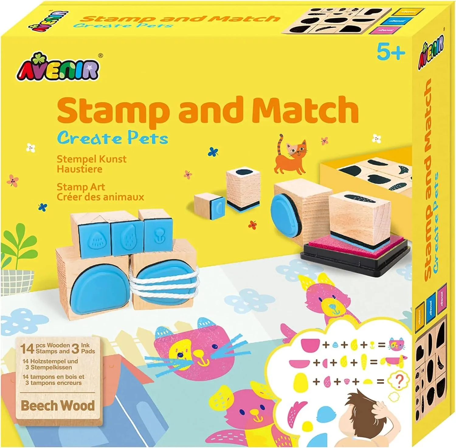 Stamp and Match - Create Pets