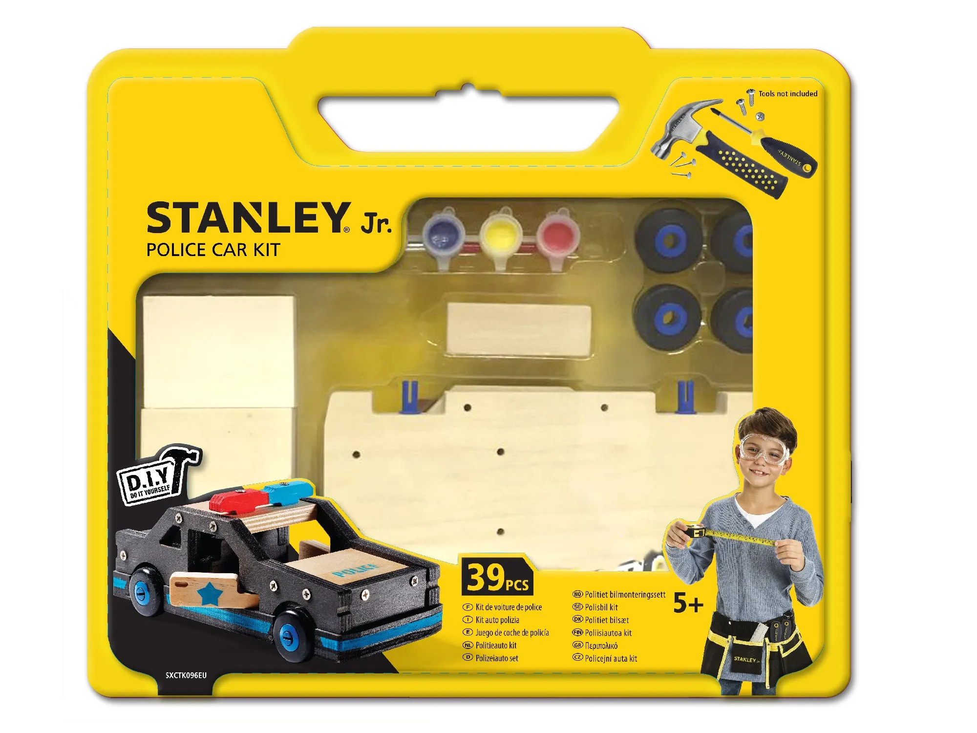 Stanley Jr. Police Car Kit