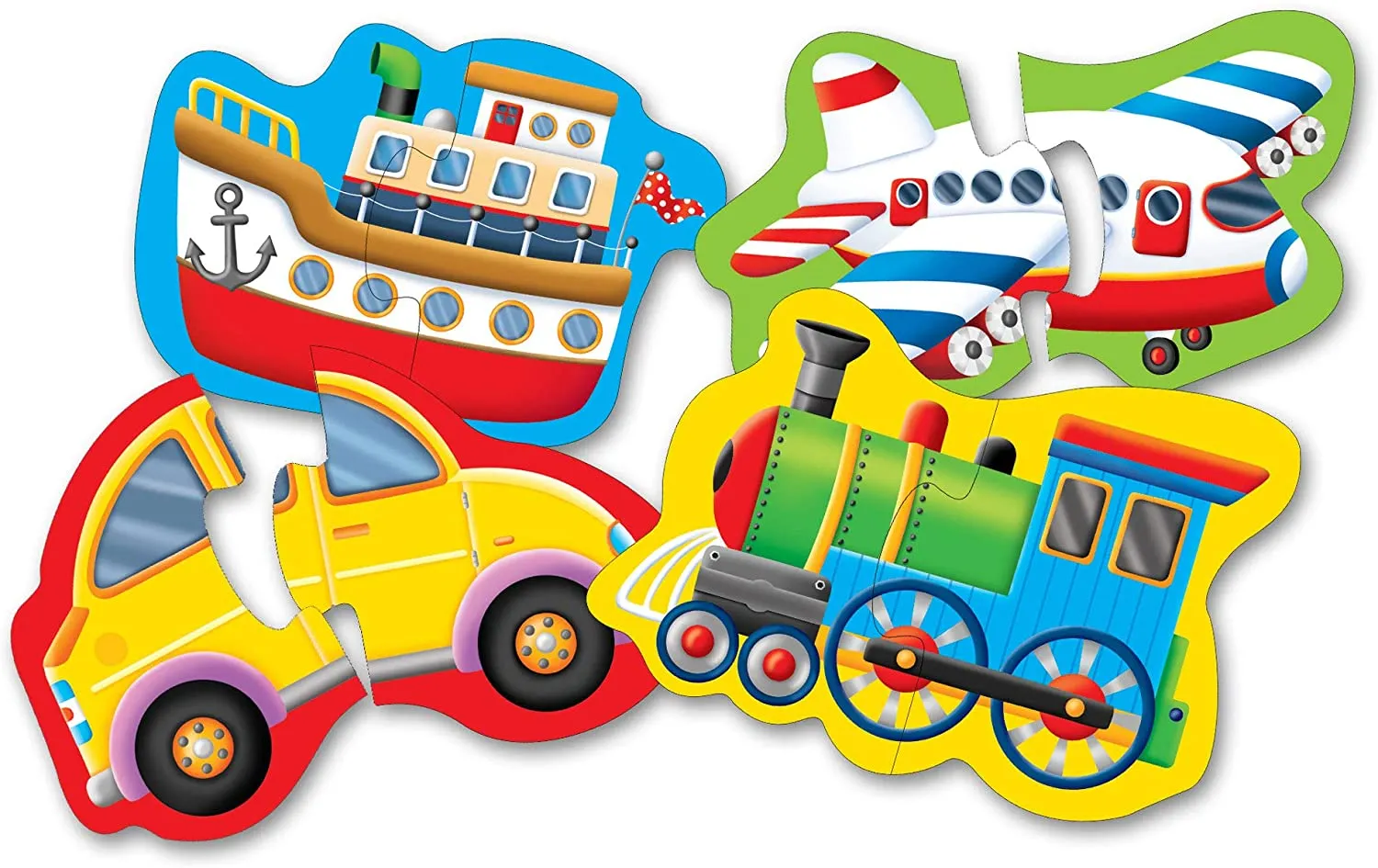 The Learning Journey My First Shaped Puzzles - Things That Go