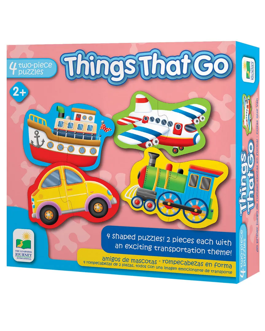 The Learning Journey My First Shaped Puzzles - Things That Go