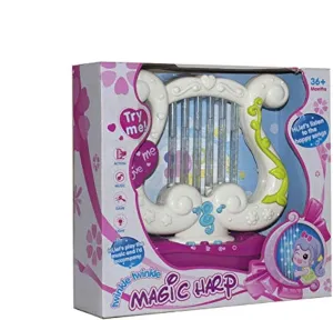 Twinkle Twinkle Electronic Magic Harp Toy for Girls