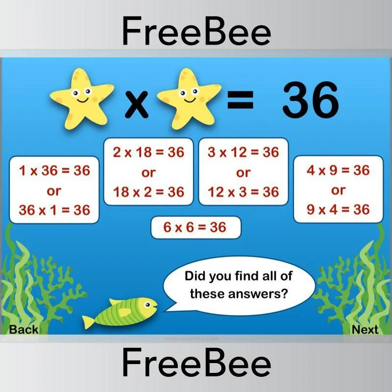 Under the Sea Brain Teasers
