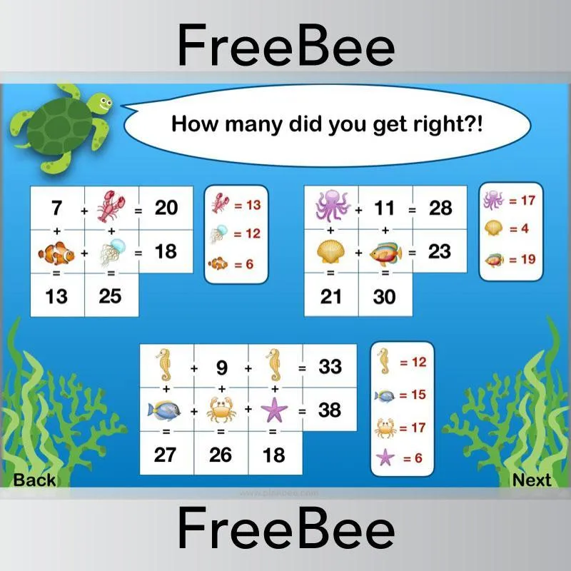 Under the Sea Brain Teasers