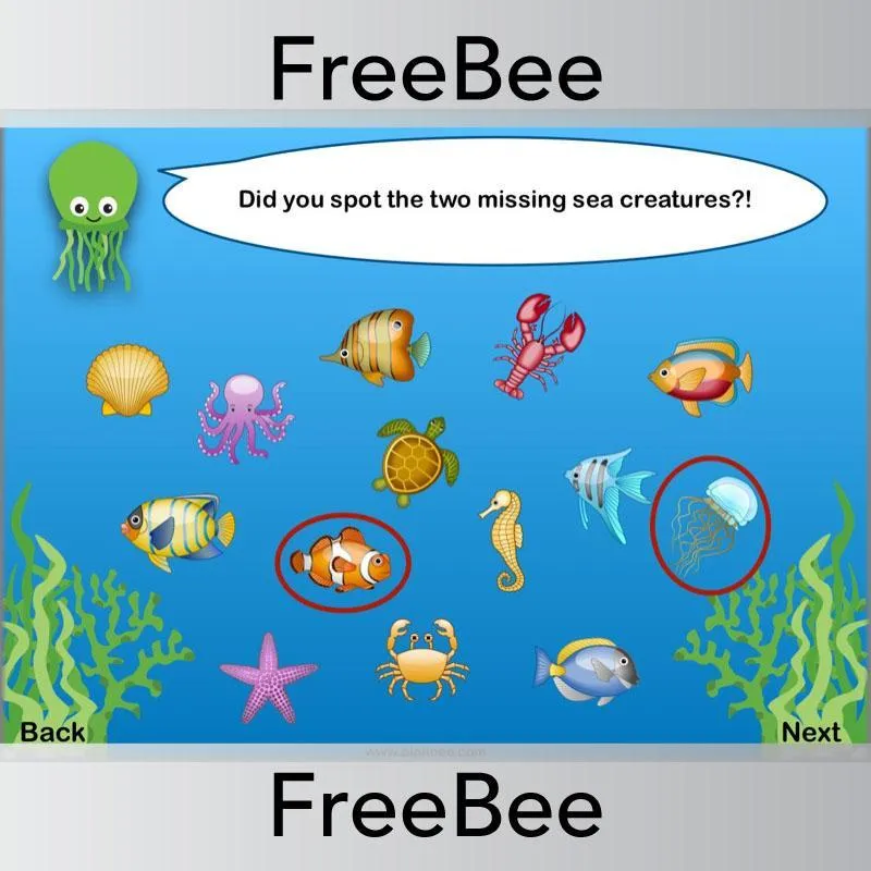 Under the Sea Brain Teasers