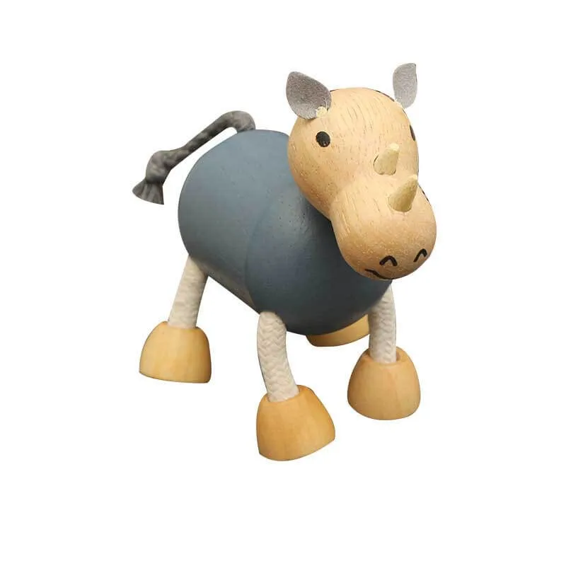 Wooden Animals Building Blocks